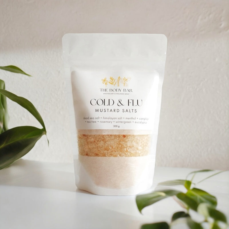 Cold & Flu Mustard Bath Salts