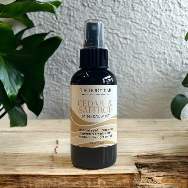 Cedar and Saffron Mineral Body Mist