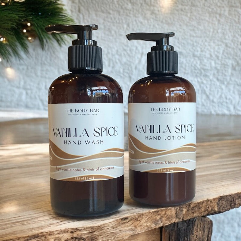 Vanilla Spice Hand Wash & Lotion Set